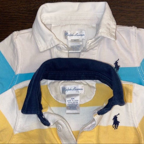 Lot of 2 Ralph Lauren Onesies Size 6 Months - Picture 4 of 4